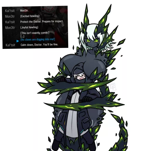 Doctor being hugged by his Grand daughter