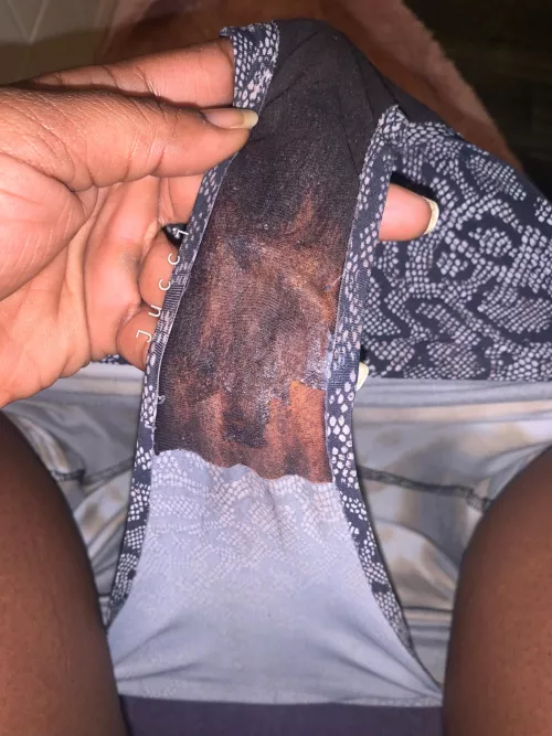 Freshening up this old pussy bleached gusset 