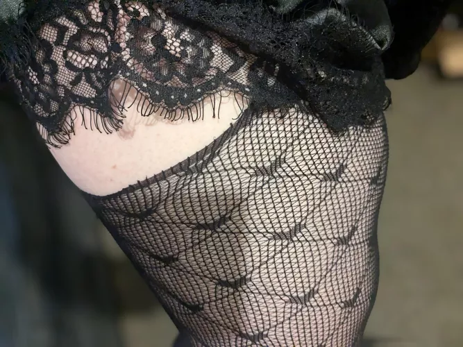 Frills and Fishnet for Friday 
