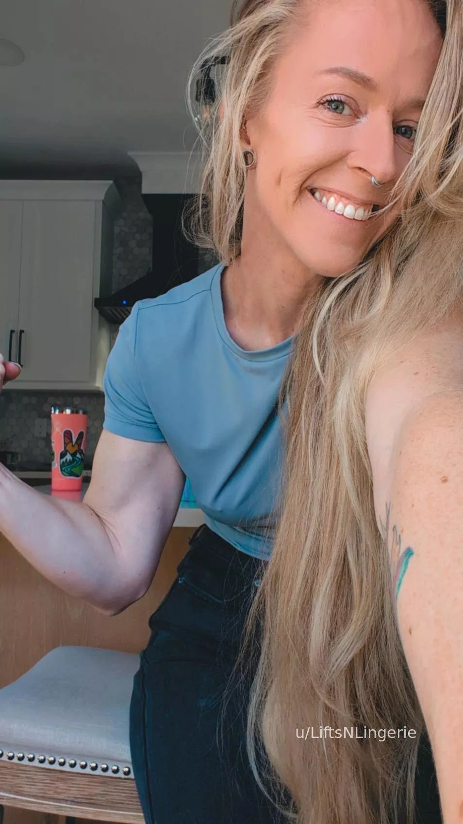 I didn't know my arms could have striations until I took this photo. My lord and savior Gandalf would be proud.