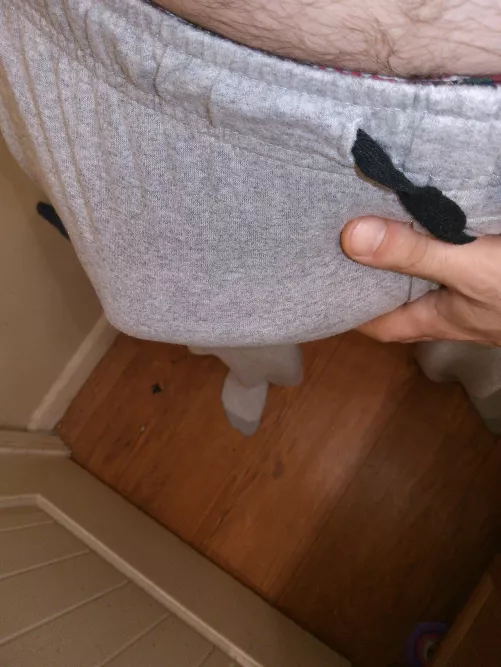 Imagine it's trash day and the neighbors have to see this poking out.