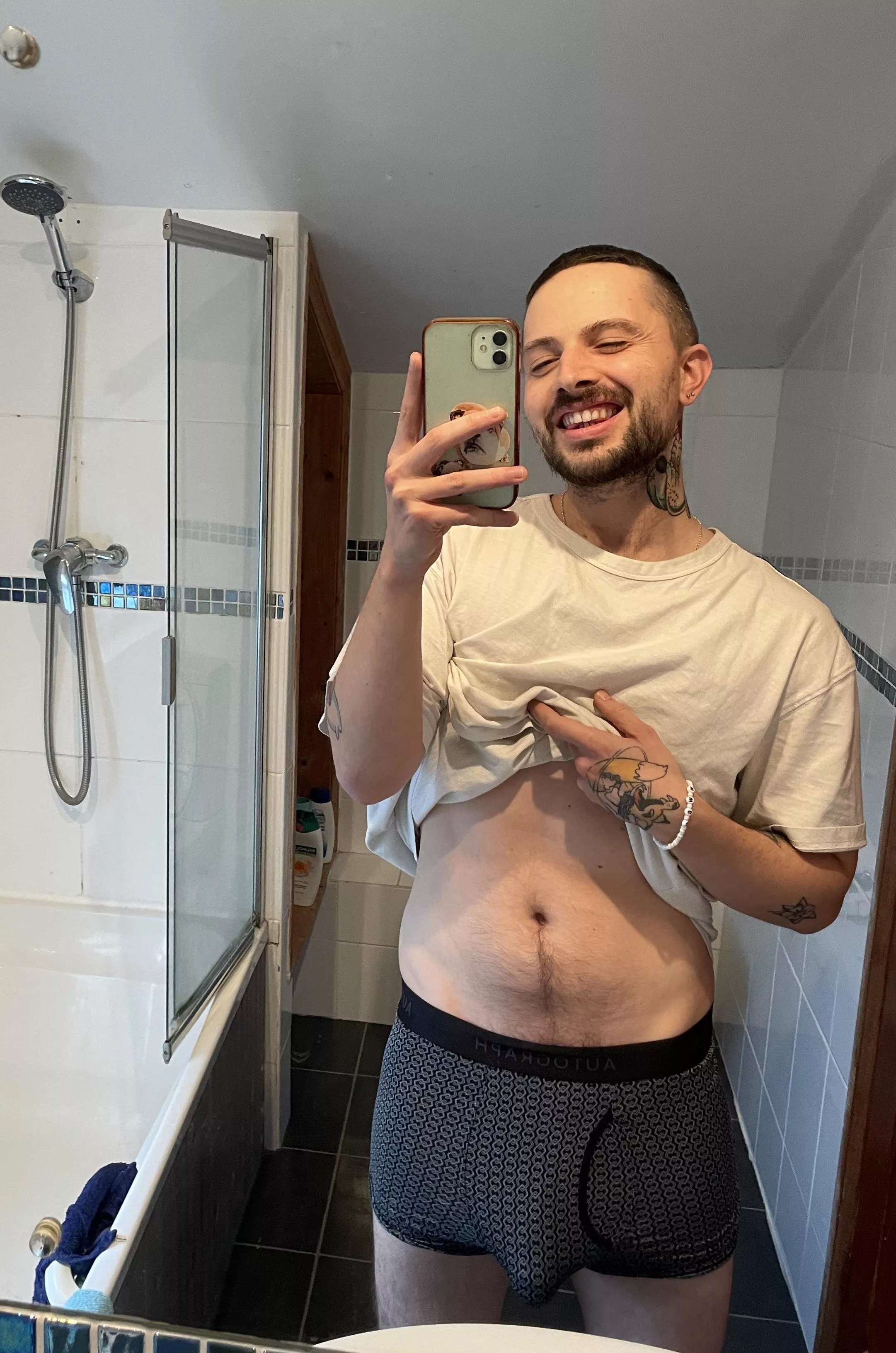 It’s that finished work smile 