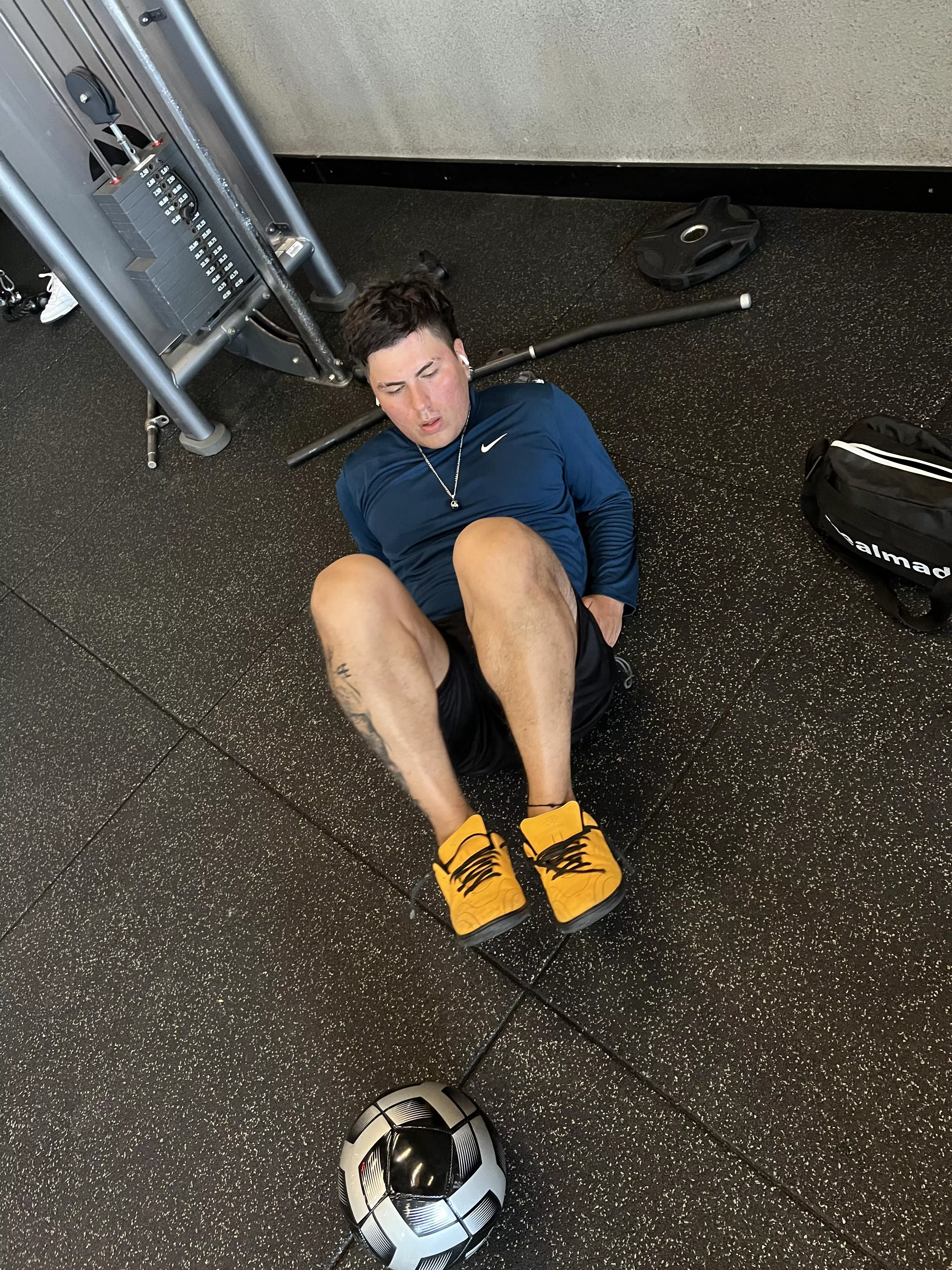 My lucky sneakers are on fire from today’s workout Want to smell them?