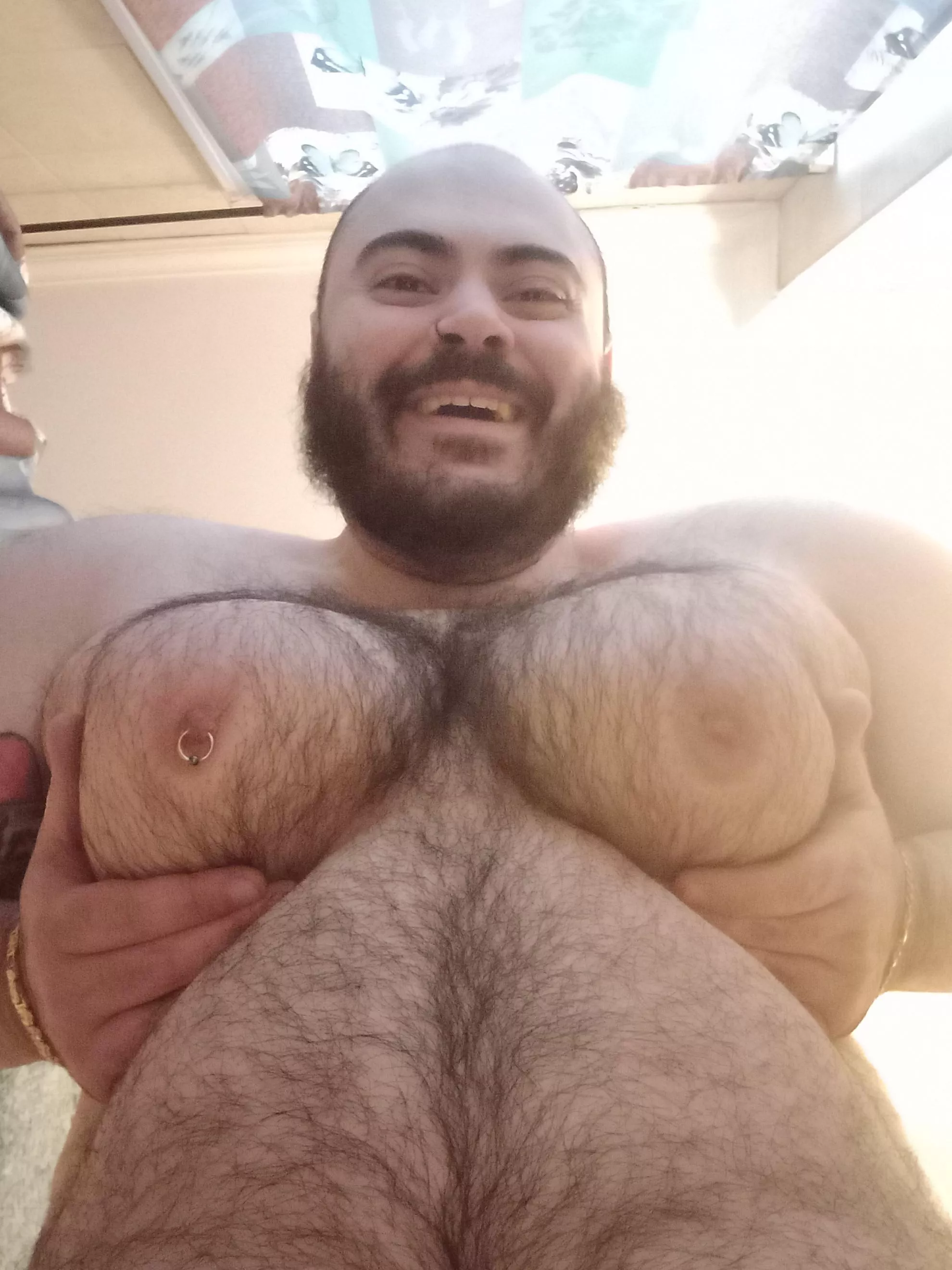 My moobs make a titty venn diagram