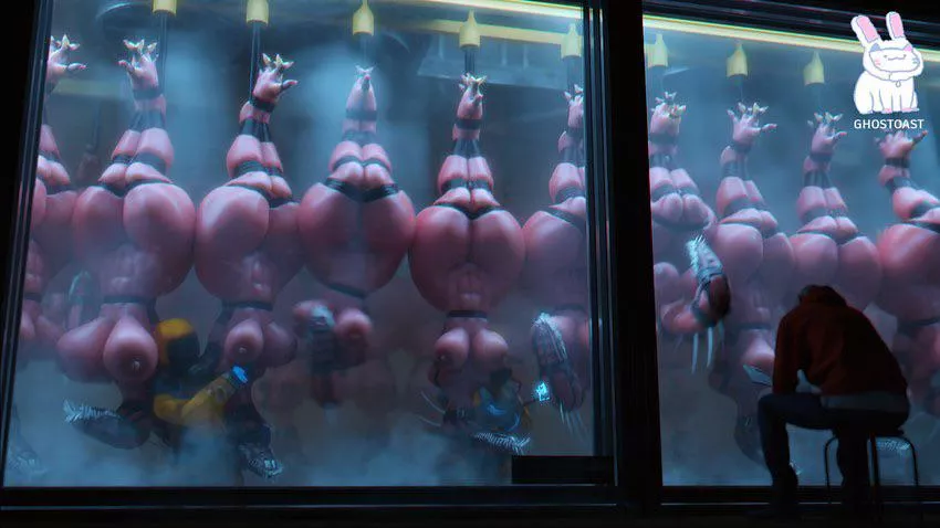 SCP - 939 Mass Containment Cold Room by Ghostoast 