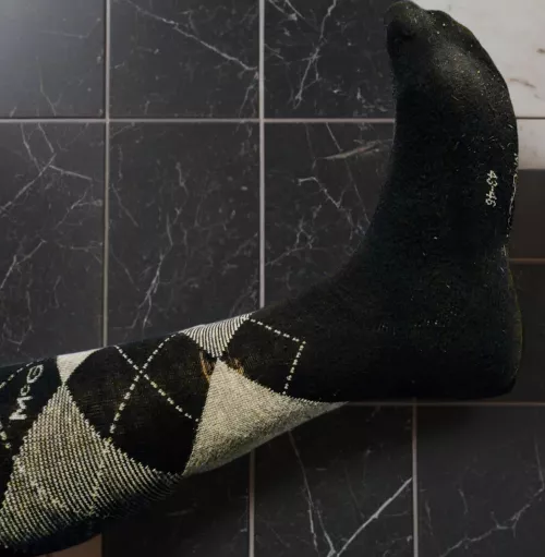 Sweaty riding socks after wearing it for 2 days in the stables