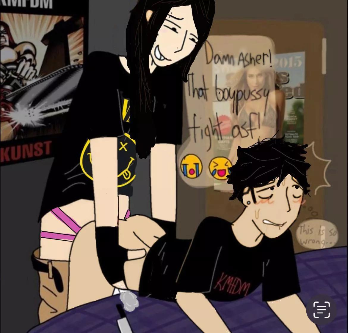 That boypu tight asf!! :3