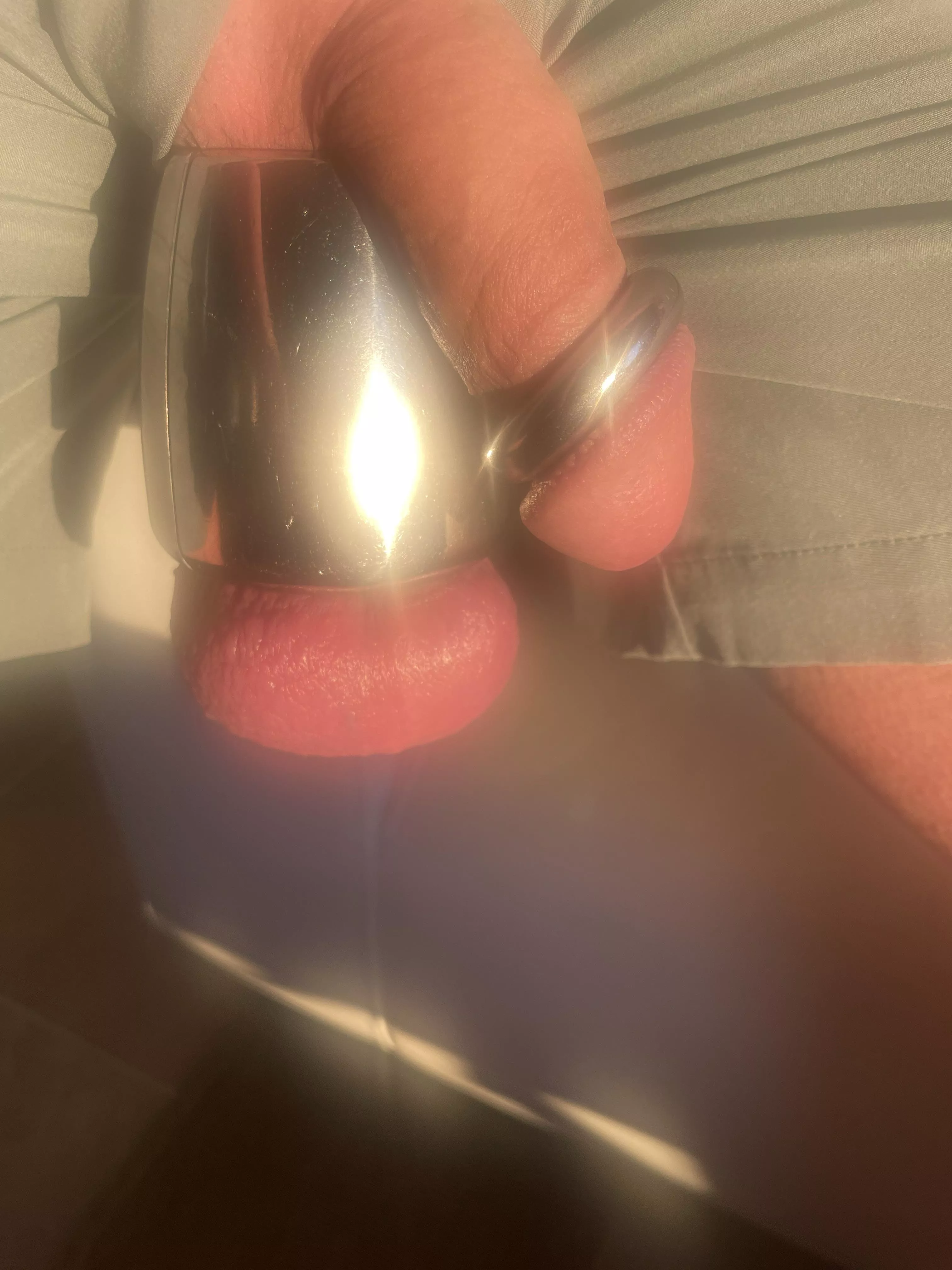 Today’s work weight a 70 mm bullet.