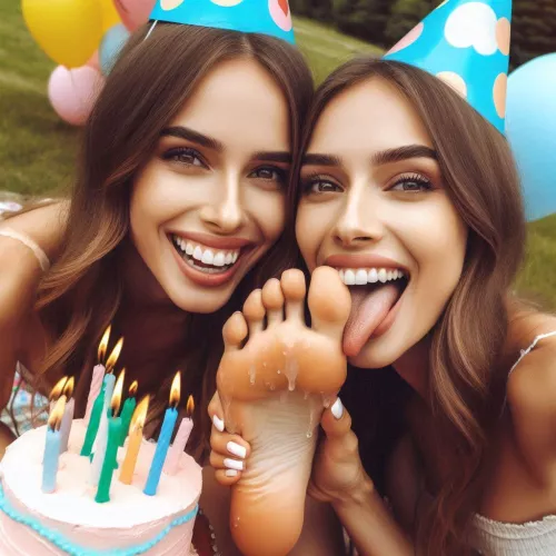 Twins feet