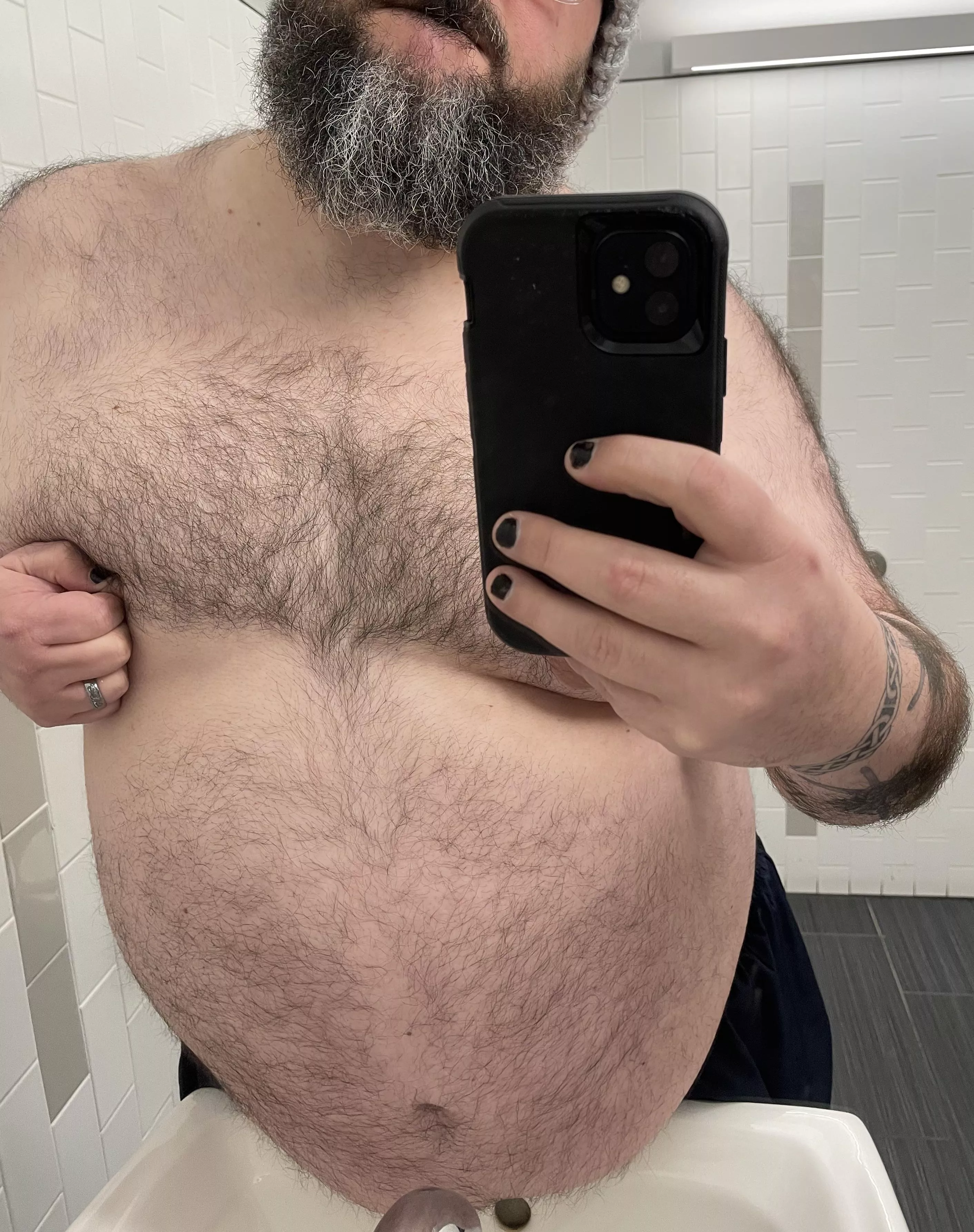 Was feeling really playful at work last night.