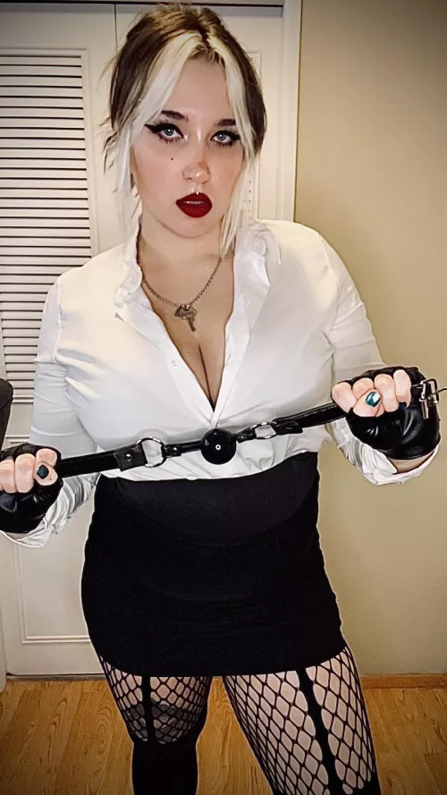 You will do what I say and thank me after. [F]