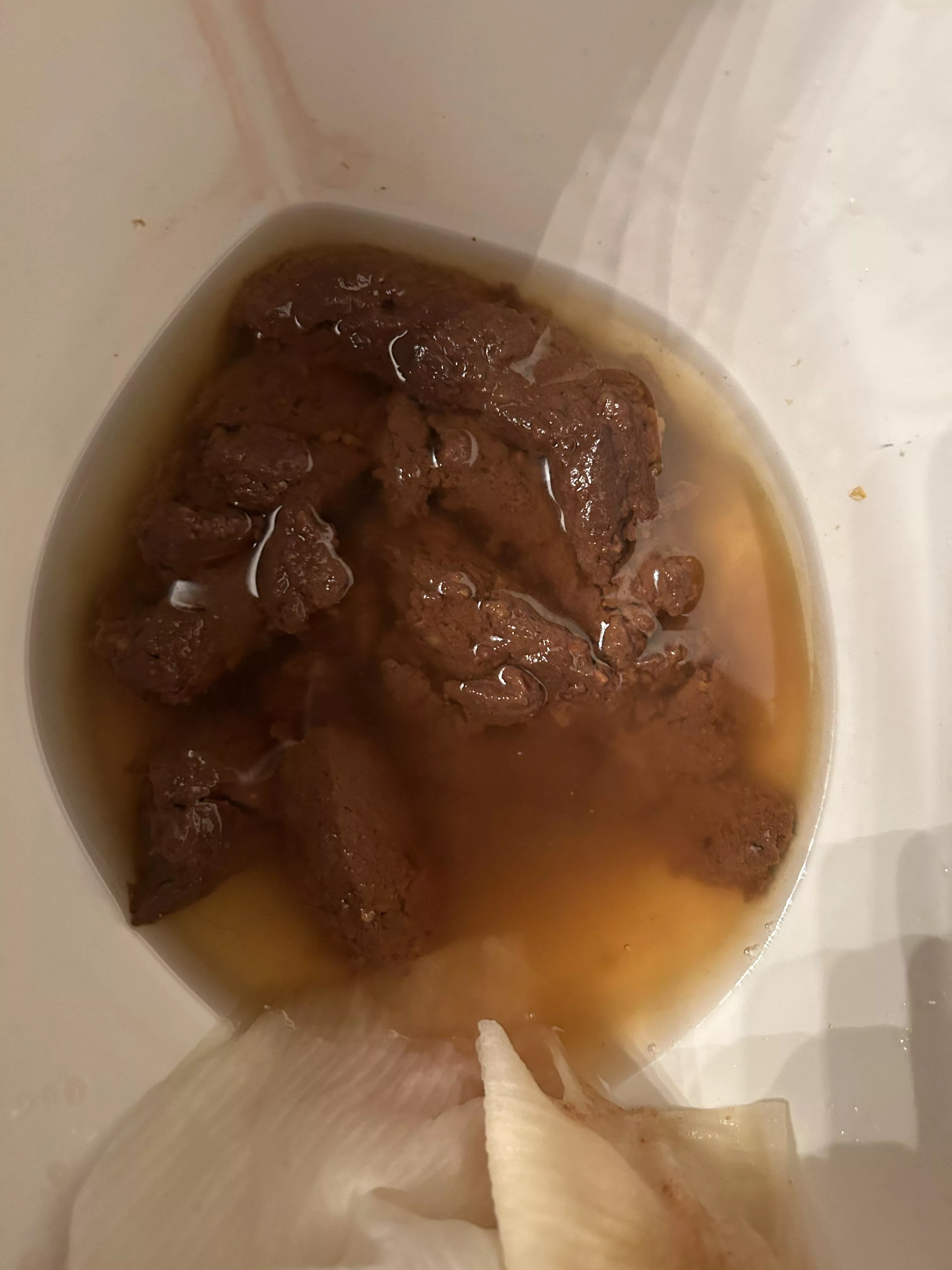 big greasy shit from this morning.. want me to be your scat baby? dm ;))