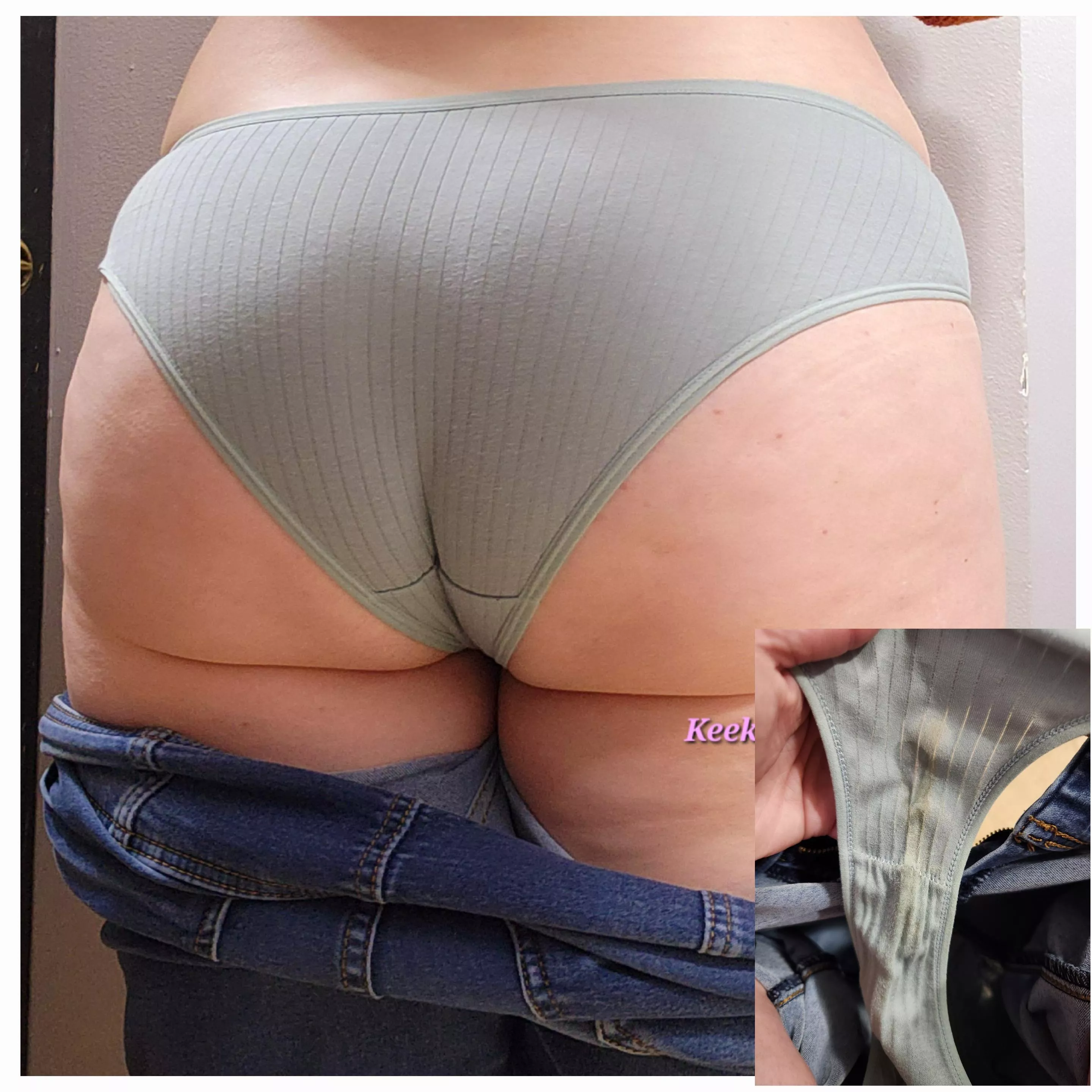 Cotton panty worn 36hrs, ready to ship to you! Vaccum sealed.