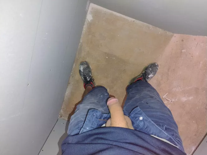 Gyprock out with my cock out