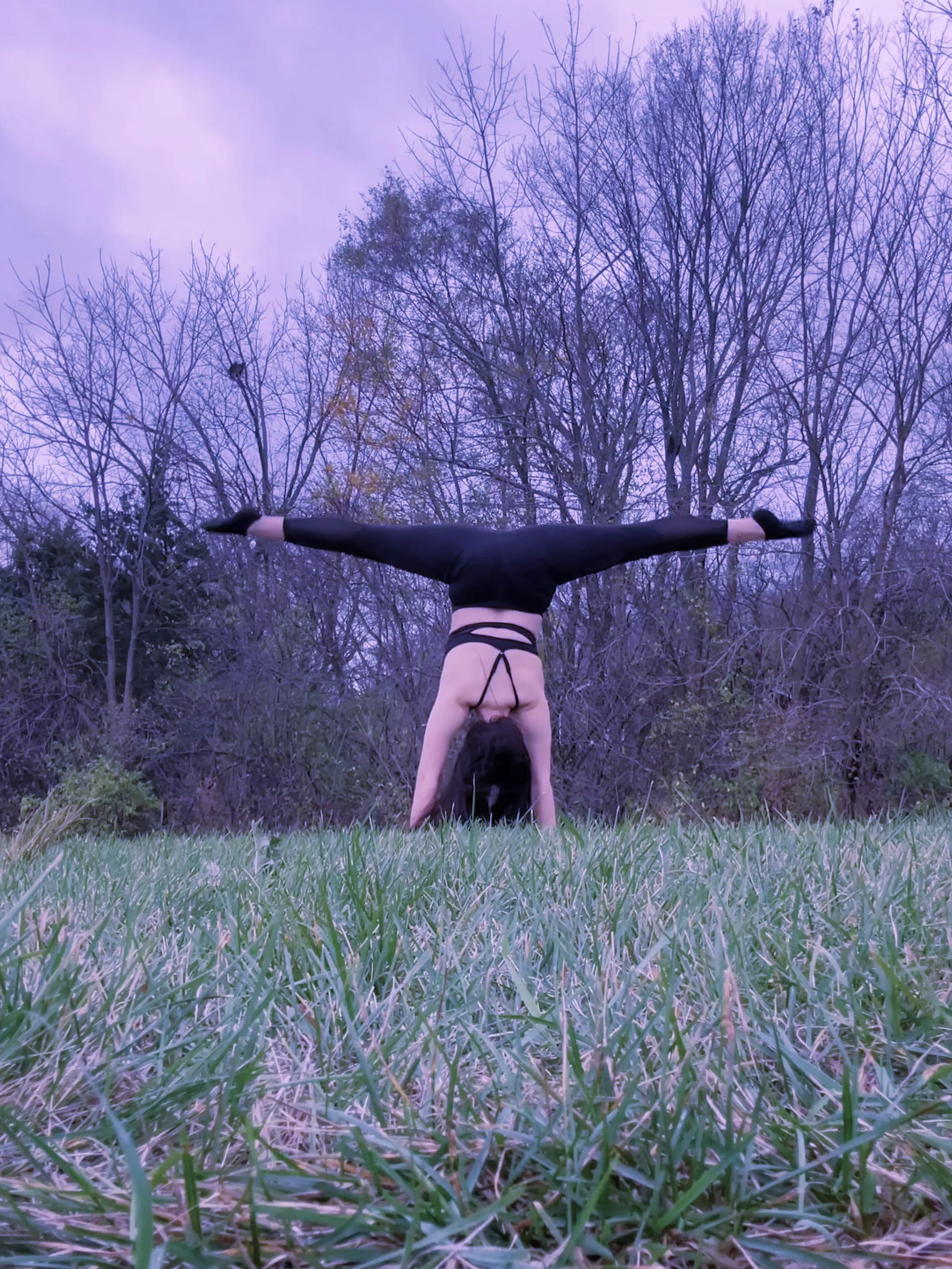 handstand splits