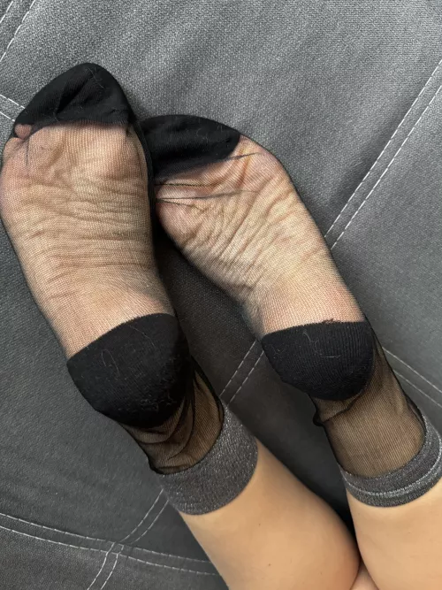 How do you like my soles in nylon socks