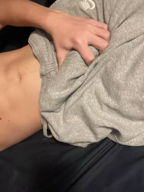 I love winter, I can finally wear grey sweatpants