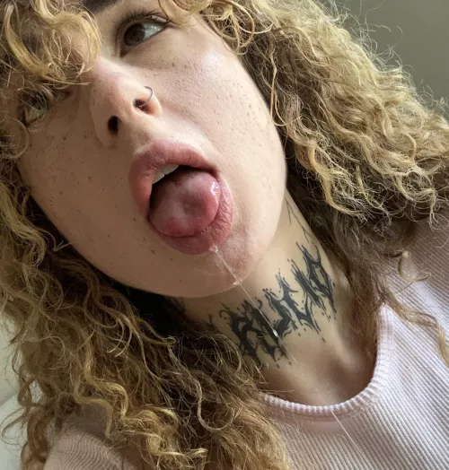 my drool can substitute for lube