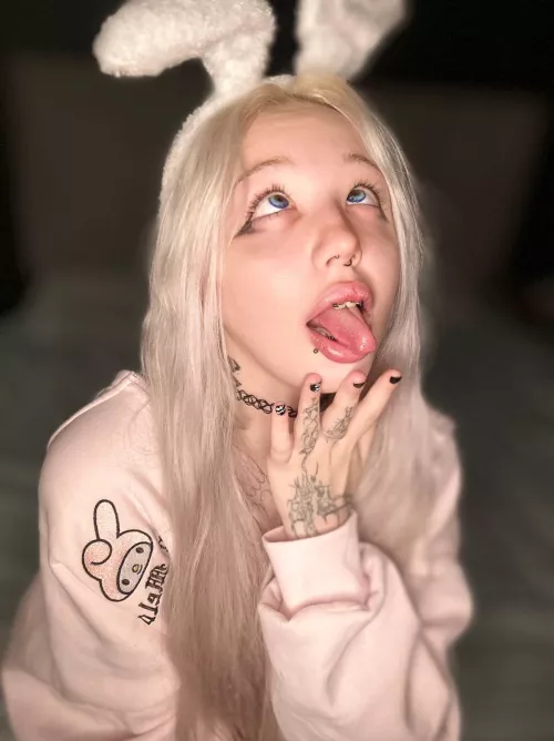 my tongue must be ready for your cock.  