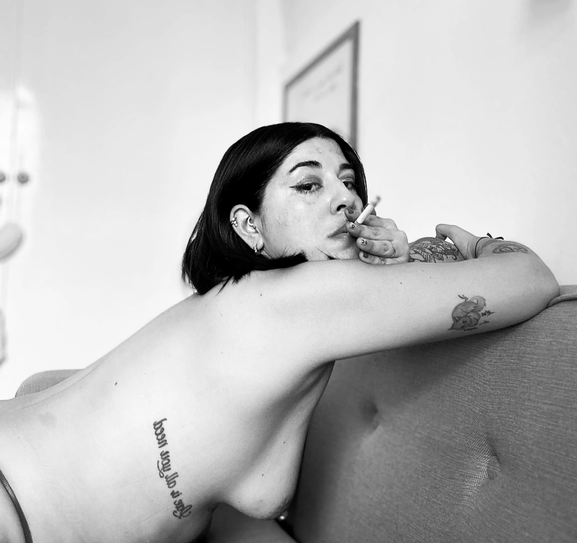 Nothing gets me going like a smoke, and right now, all I want is you