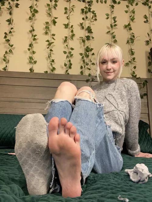 (OC) Sock on or sock off? 😋💞