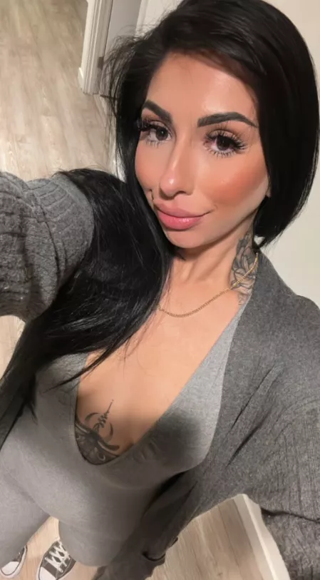 Took a selfie before going out 