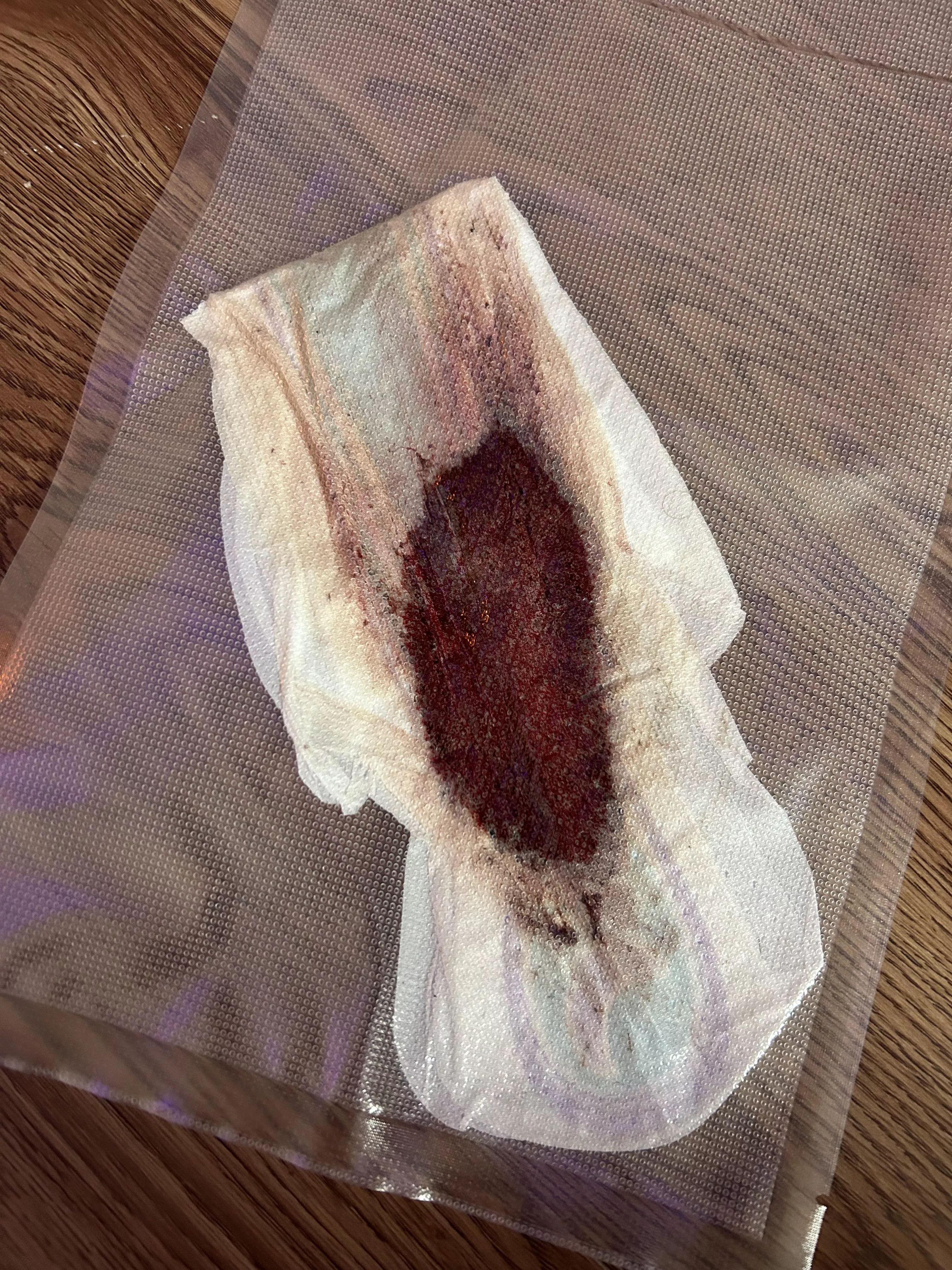 vacuum sealed and ready to be shipped ;) dm!