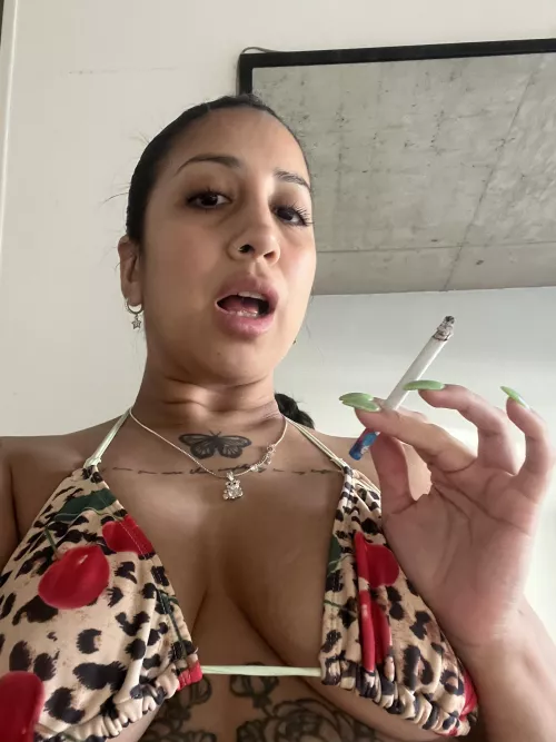 what is your fetish with me and my cigarette?