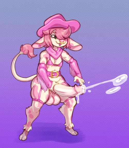 Who needs a gun when you have cock~?