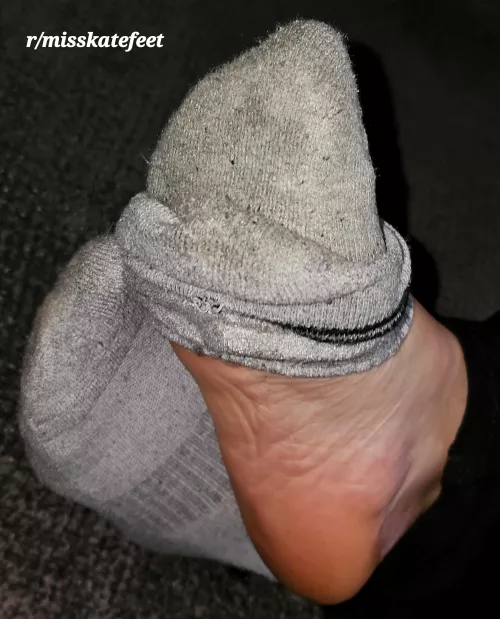 A volunteer to take off my sock?