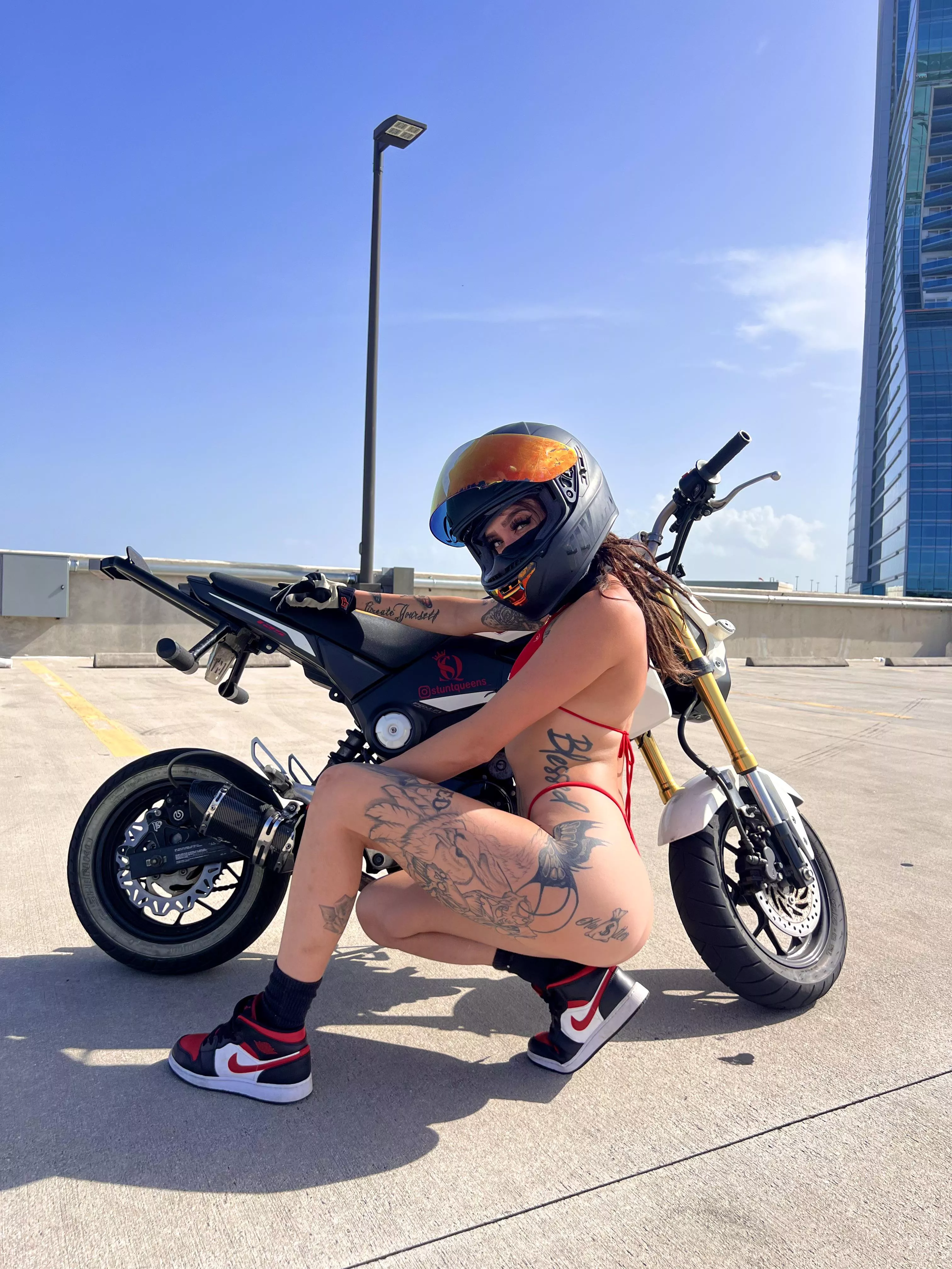Everyone loves a Biker Chick ❤️‍🔥😉