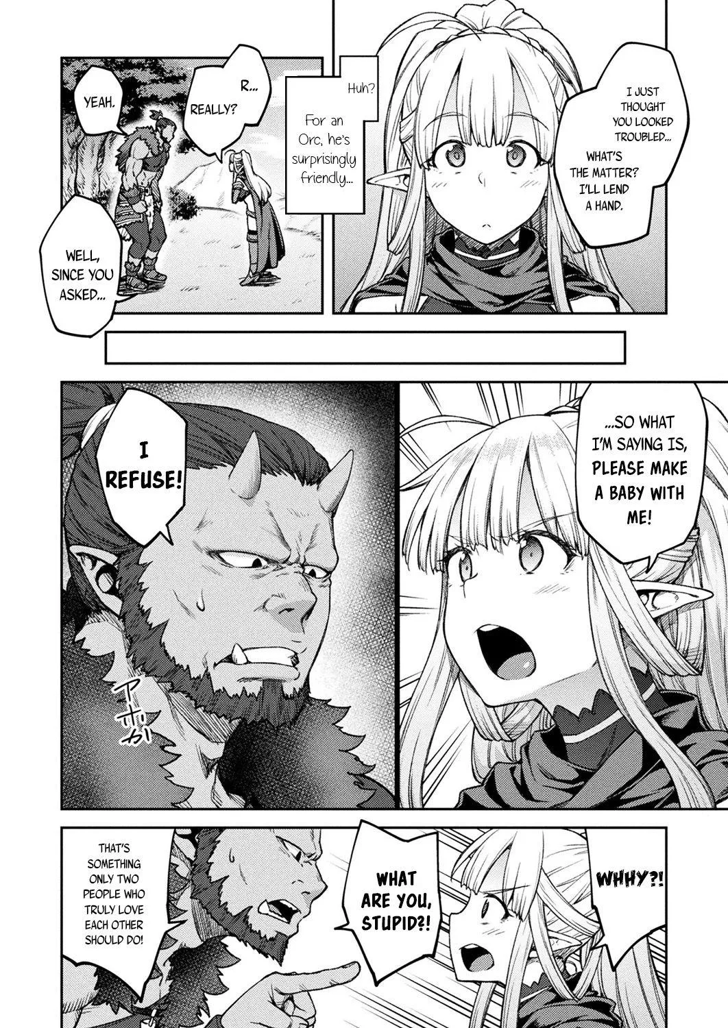 [Hiroya] Himono Elf, Kozukuri o Suru
