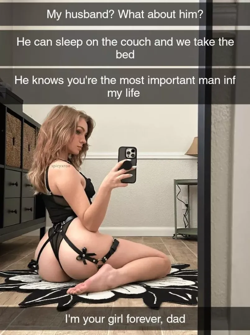 Hubby can take the couch.. you are more important than him