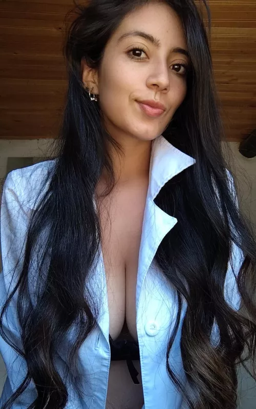 Isn't my scrub looking better like this? 😏