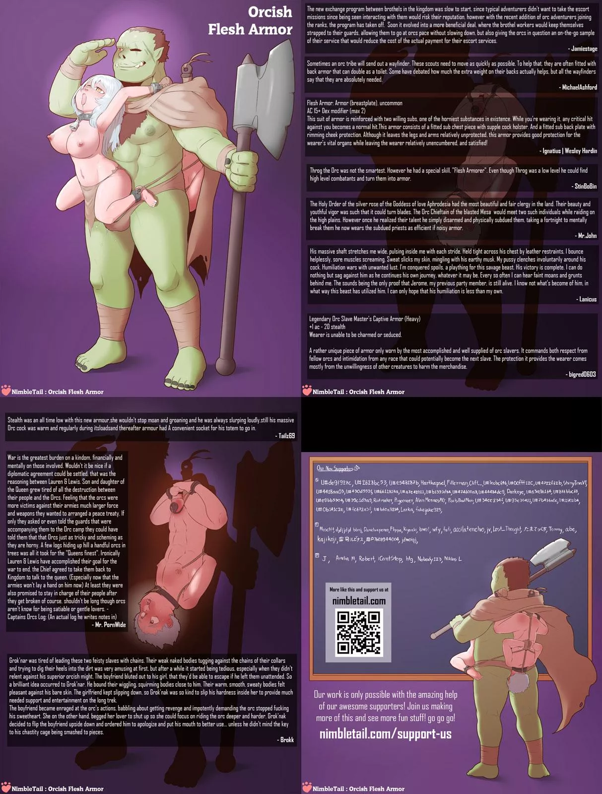 Orcish Flesh Armor (NimbleTail)