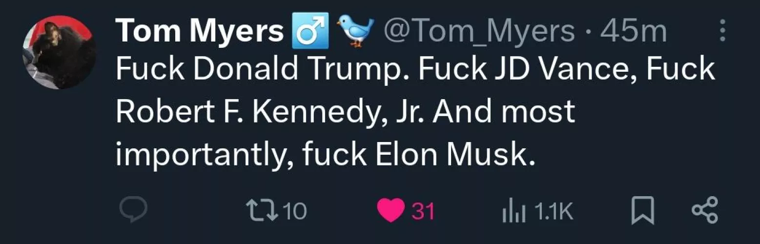 Ruthless comedian Tom Myers just assassinated the Republican Party.