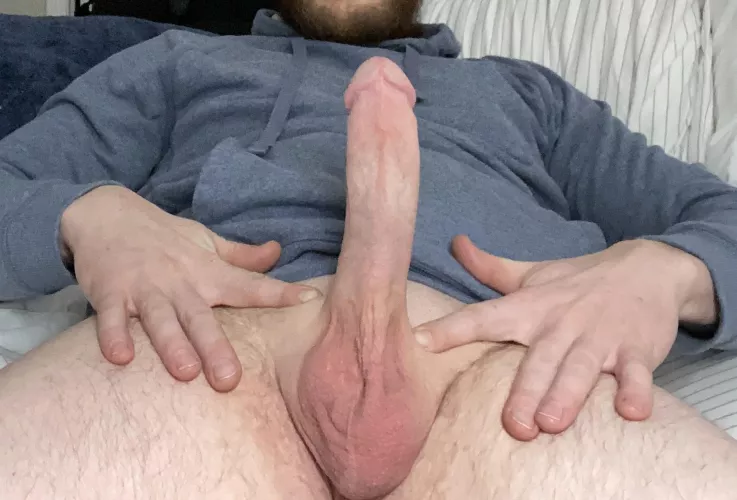 Standing at attention 