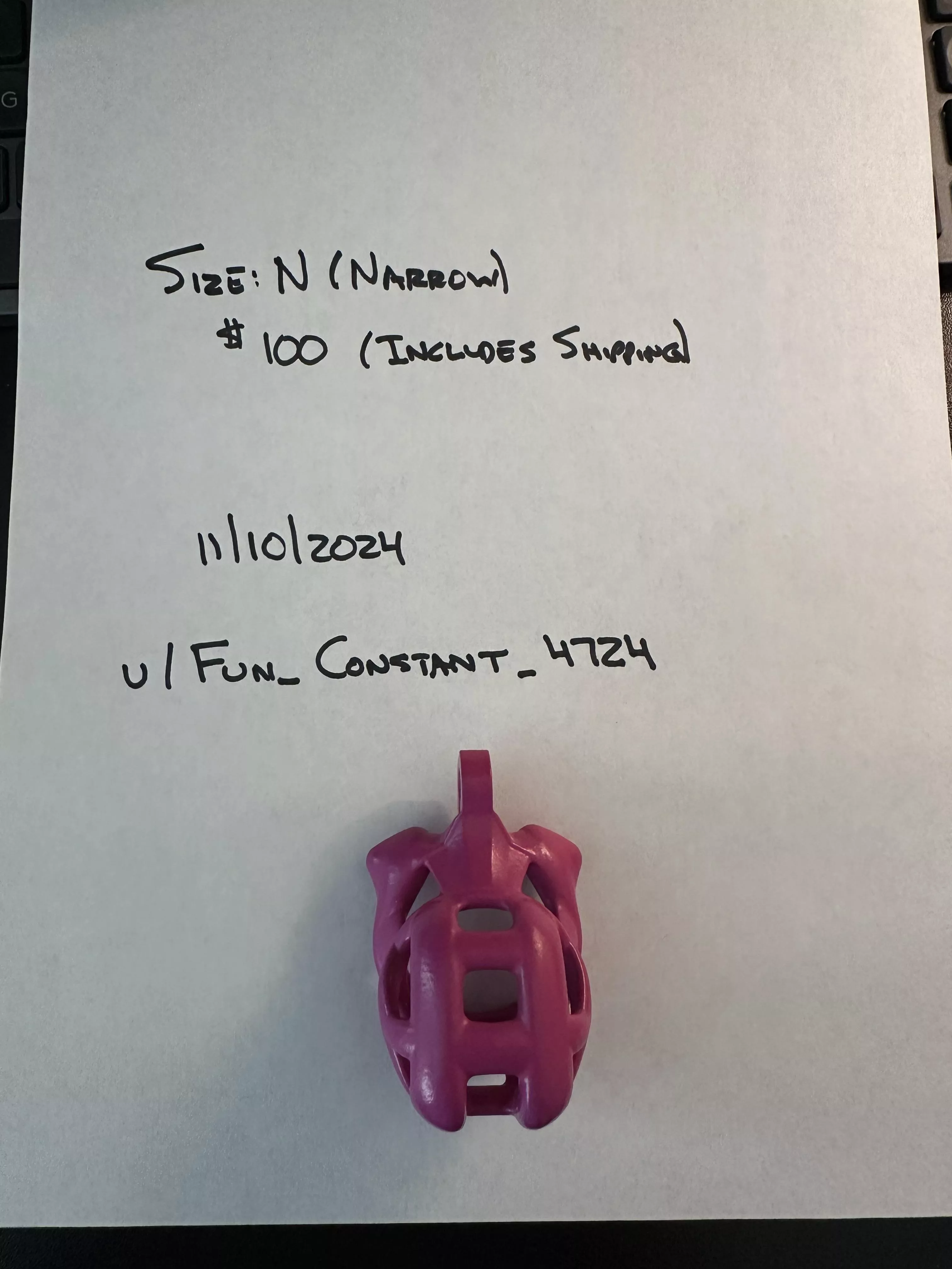 [USA only] [SELL] Cobra N narrow pink