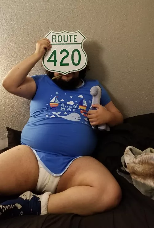 Anyone else taking route 420 this fine evening? 😁