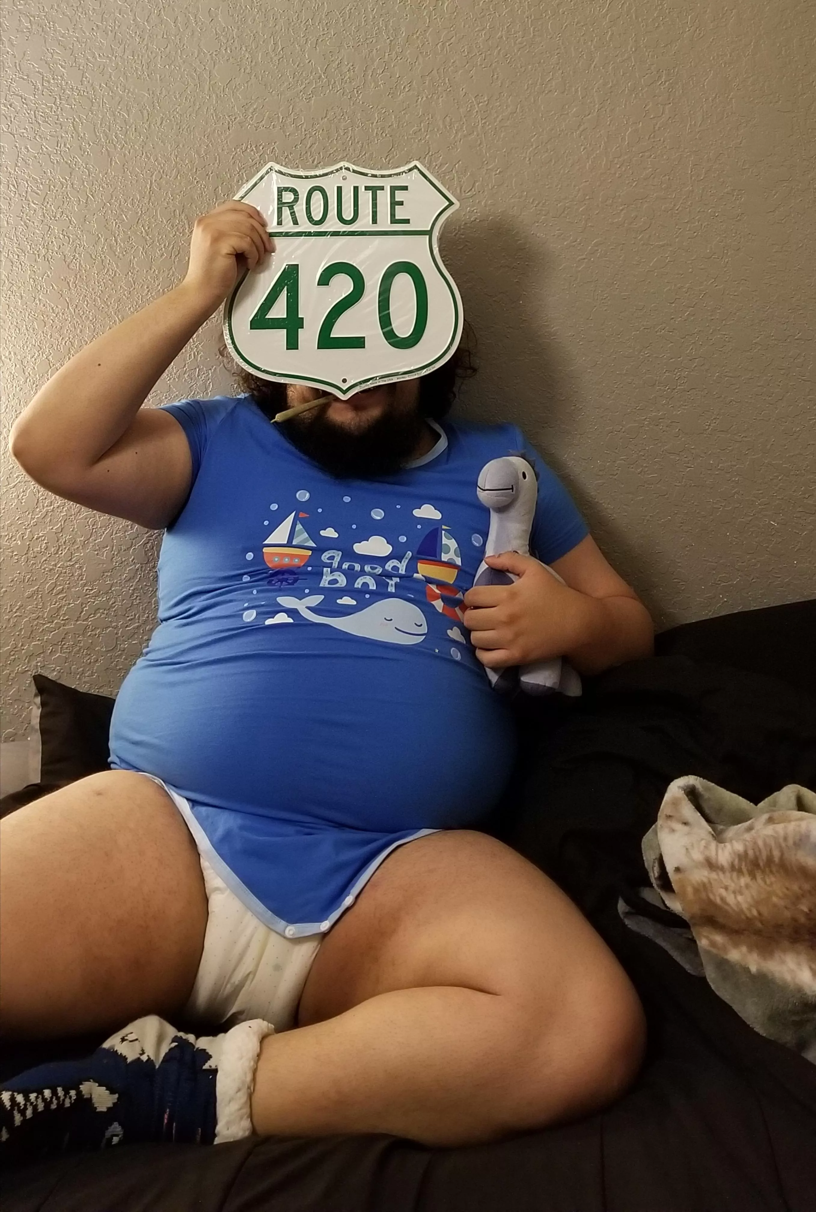 Anyone else taking route 420 this fine evening? 😁