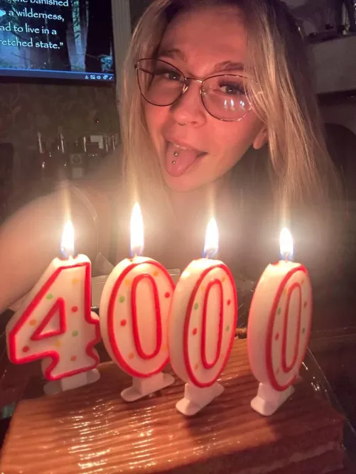 Celebrating followers count 