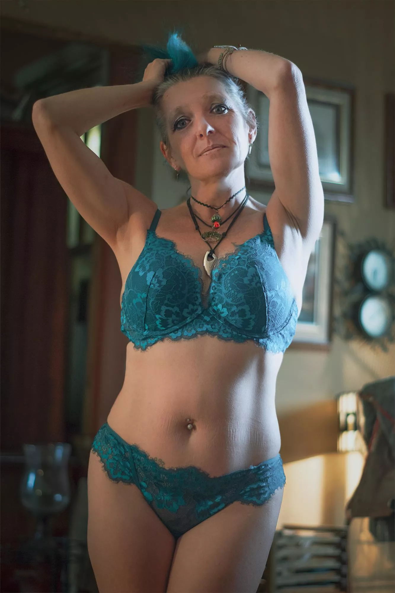 Does blue suit me or what? 