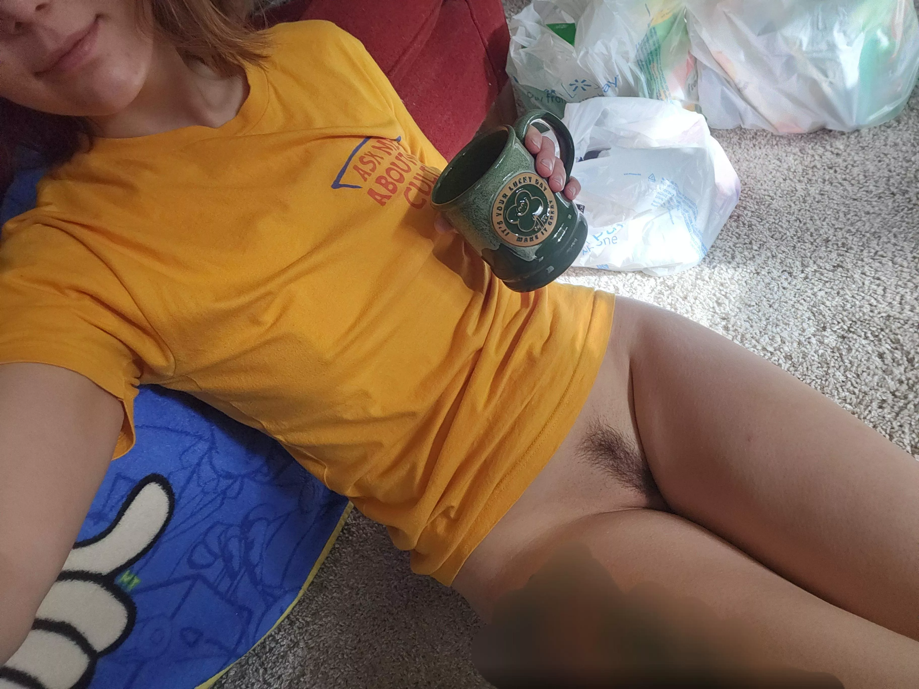 First cup of coffee in my new place 🥰 