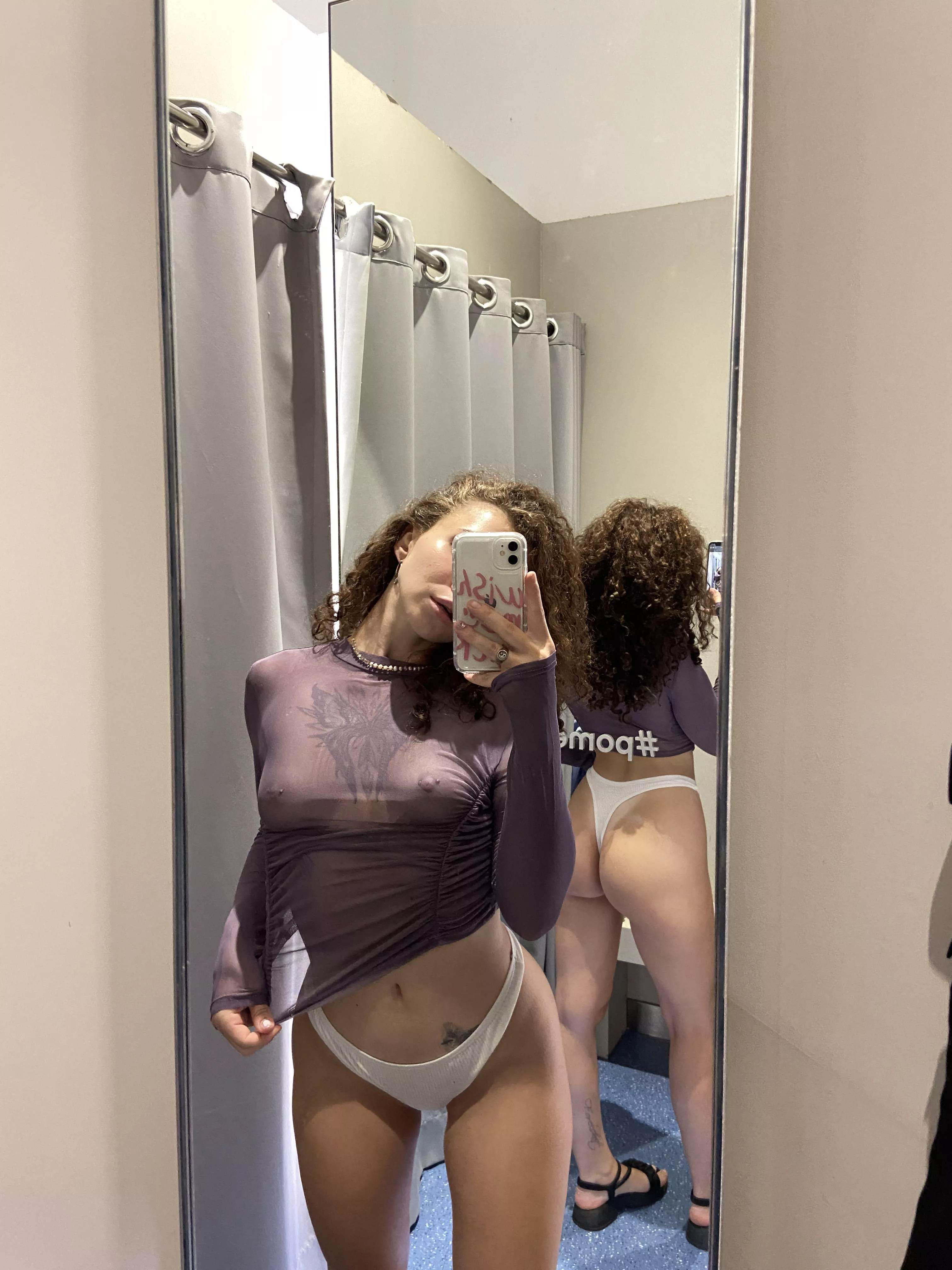 Guess what I’m wearing today just for you. Hint: there’s not much on...