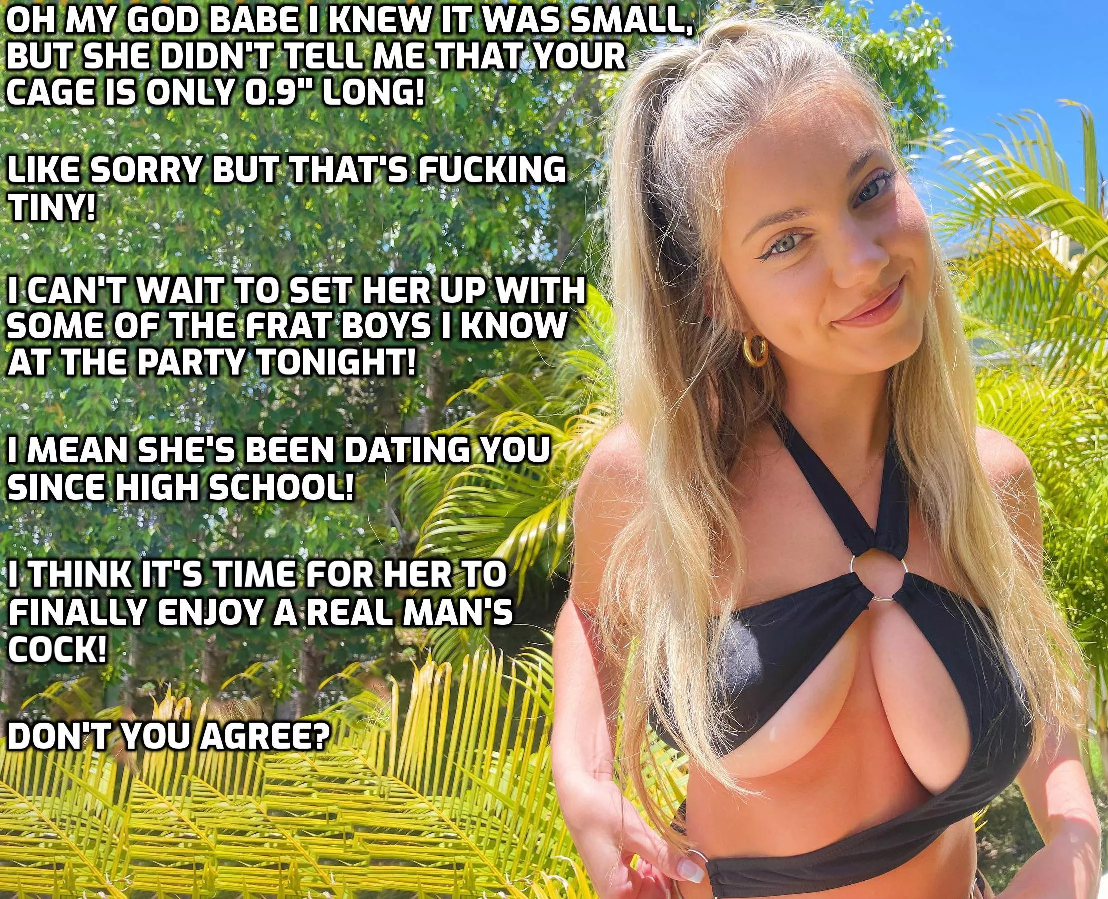 Her friends love teasing you too.