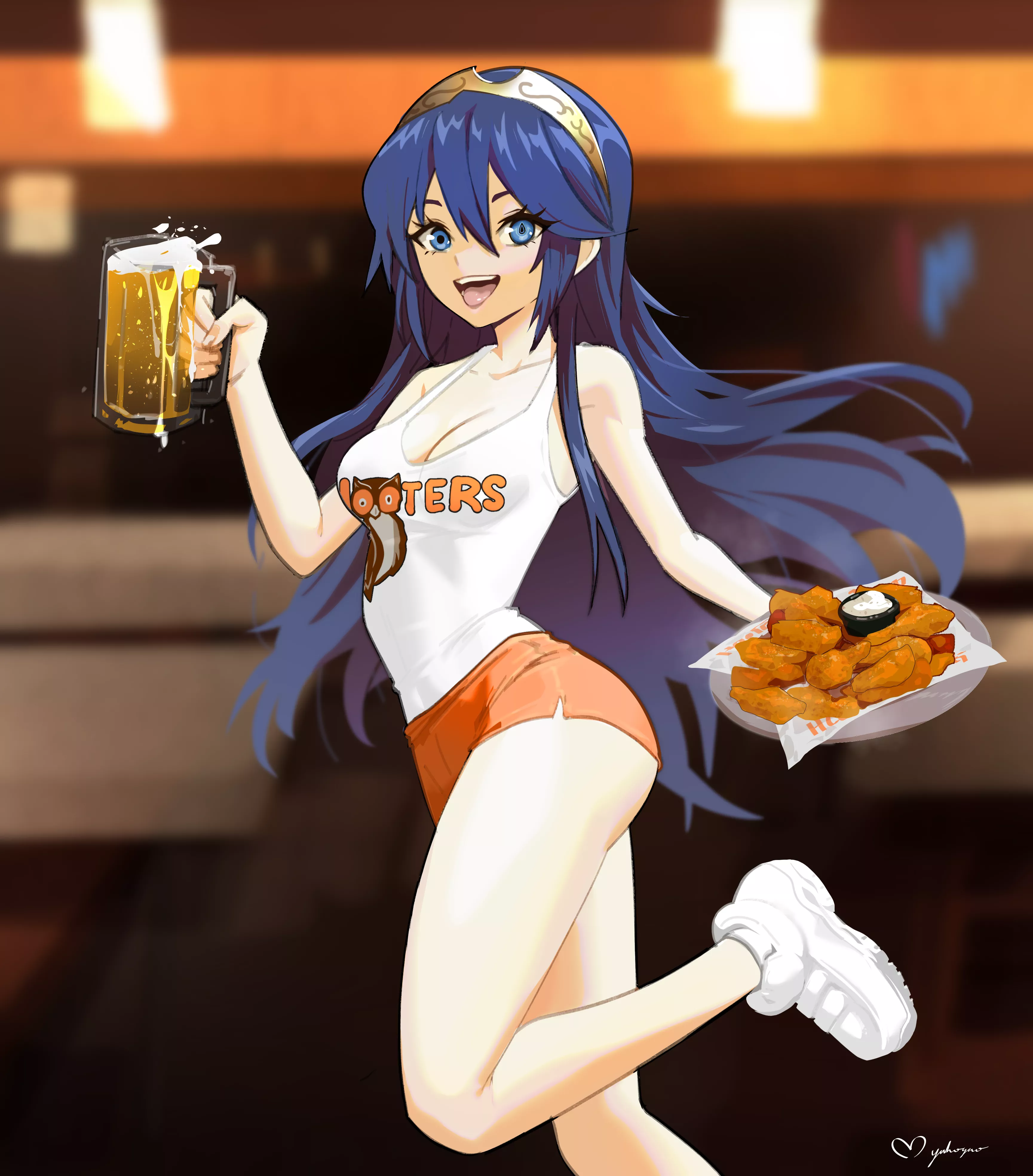 Hooters Lucina (commission by MahoMalice on Twitter)