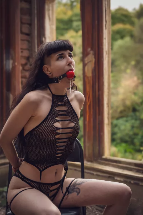 I love drooling on my boobs