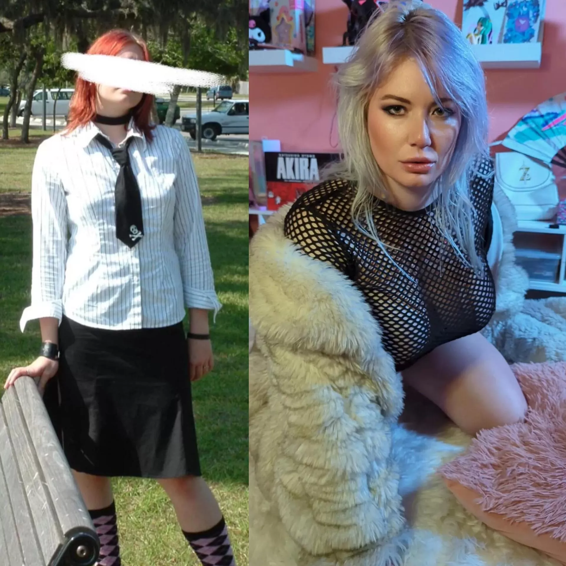 My transformation from emo nerd to bimbo goddess