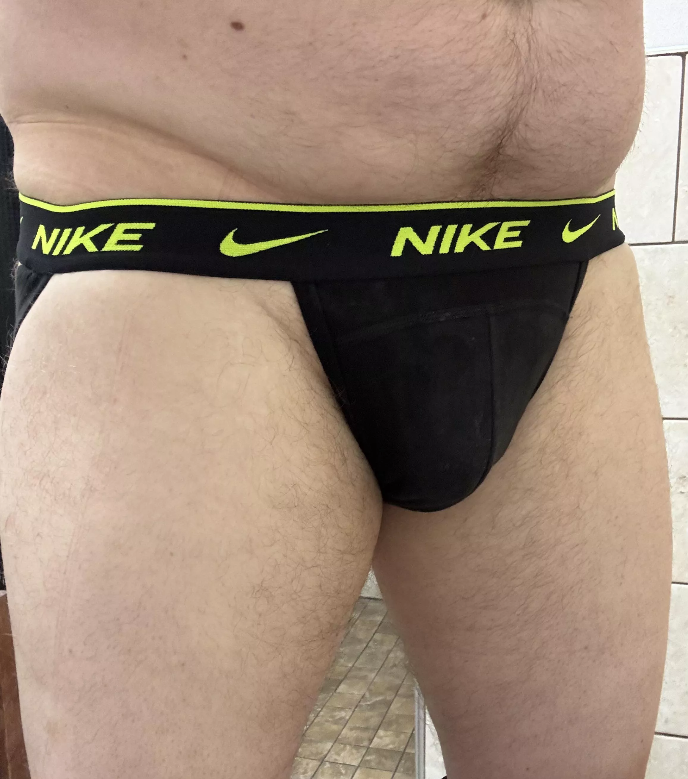 Nike Cotton Stretch Jock- Well used and loaded