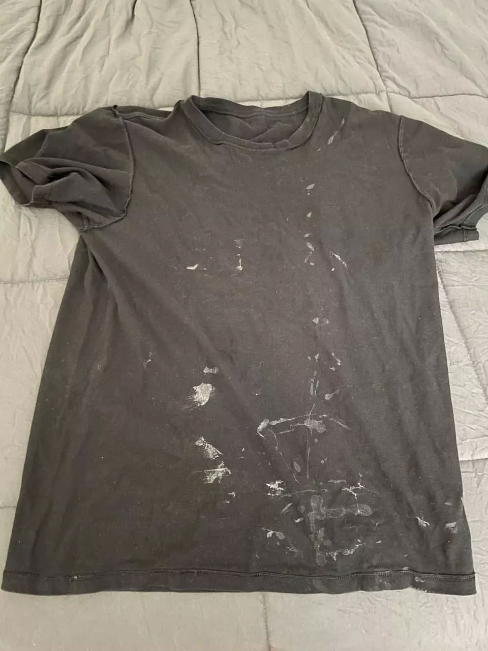 Note to self: Don't wear black.